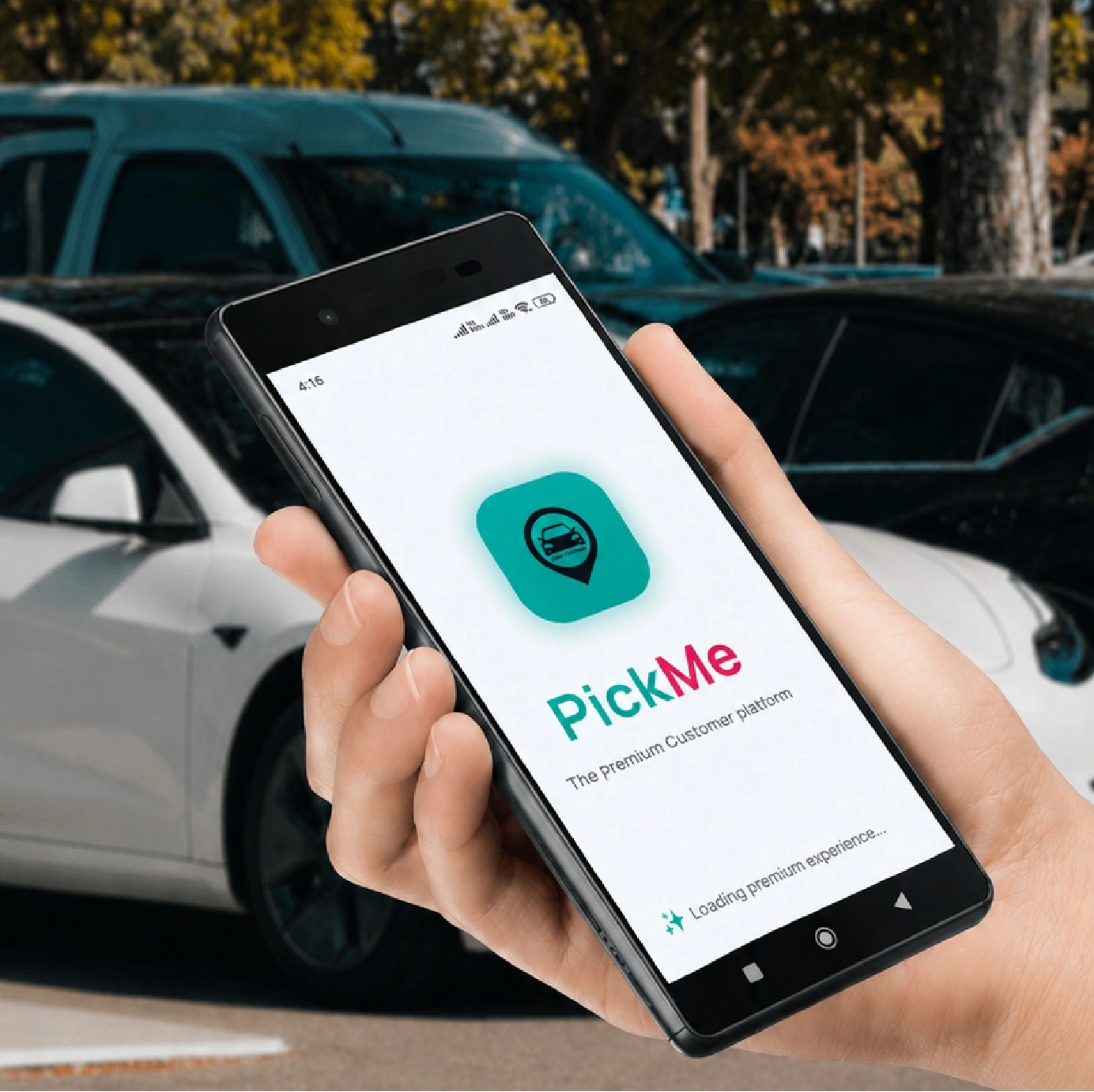 Responsive website design and digital branding project for Pick Me