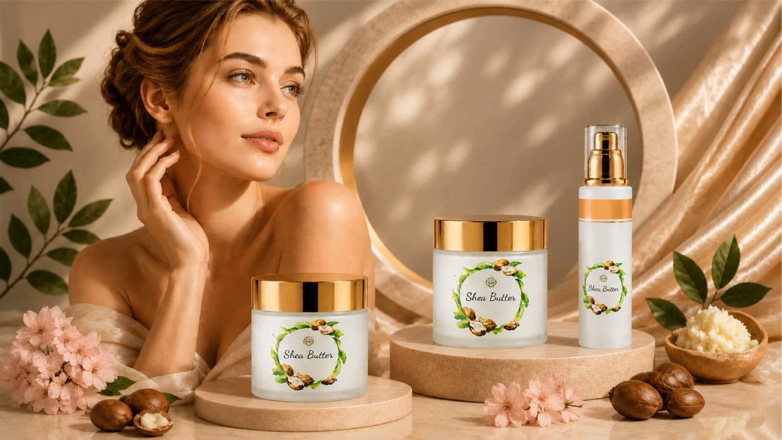 Brand identity, ecommerce website and skincare packaging for Imagine Beauty
